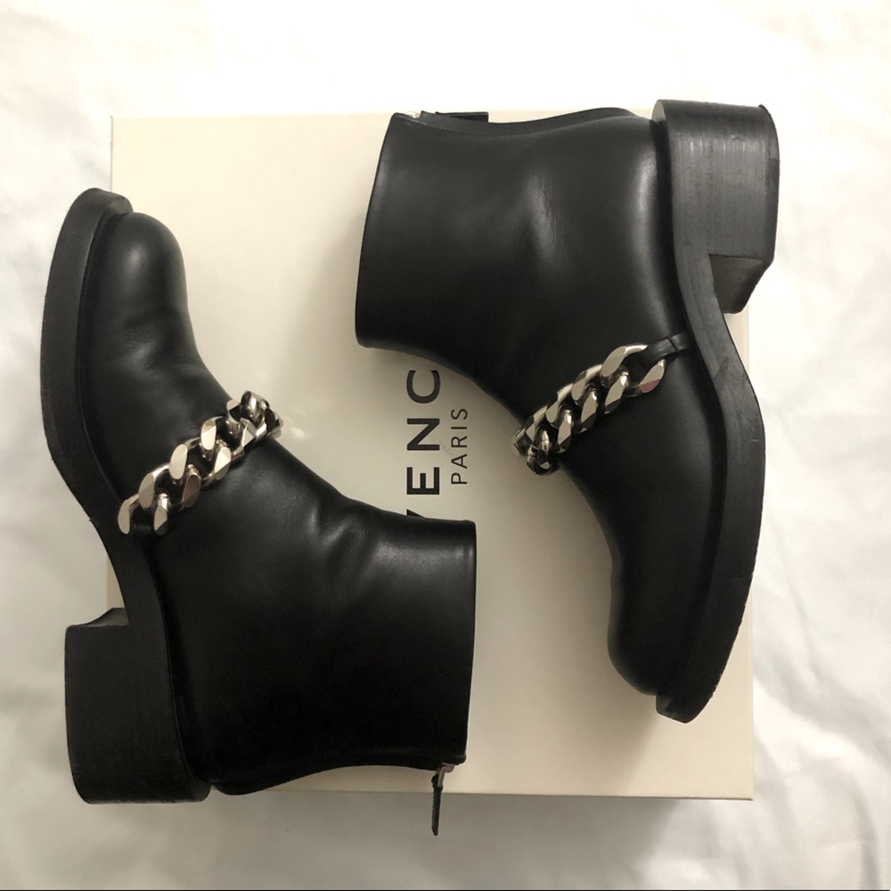 Givenchy chain boots